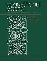 Cover of Connectionist models by David S. Touretzky