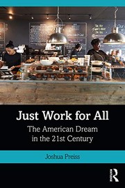 Cover of Just Work for All by Joshua Preiss
