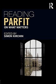 Cover of Reading Parfit by Simon Kirchin
