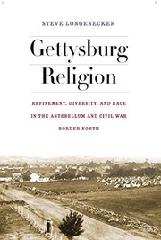 Cover of Gettysburg Religion by Steve Longenecker