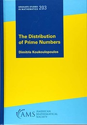 Front cover of Distribution of Prime Numbers by Dimitris Koukoulopoulos