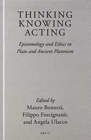 Cover of Thinking, knowing, acting by Mauro Bonazzi