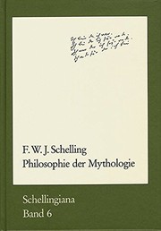 Cover of Philosophie der Mythologie by Friedrich Wilhelm Joseph von Schelling