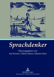 Cover of Sprachdenker by Iris Forster