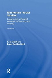 Cover of Elementary Social Studies by S. G. Grant