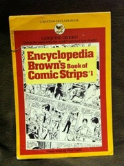 Front cover of Encyclopedia Brown's book of comic strips by Elliot Caplin