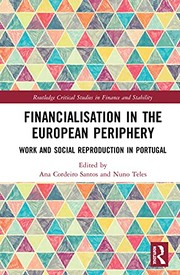 Front cover of Financialisation in the European Periphery by Ana Cordeiro Santos