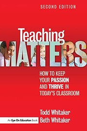 Cover of Teaching Matters by Todd Whitaker