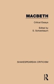 Cover of Macbeth by Samuel Schoenbaum