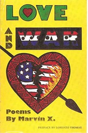 Cover of Love and war by Marvin X