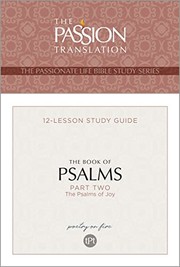 Front cover of TPT the Book of Psalms - Part 2 by Brian Simmons
