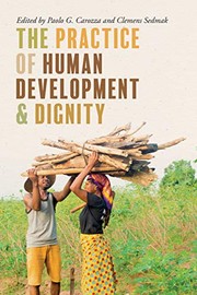 Front cover of Practice of Human Development and Dignity by Clemens Sedmak