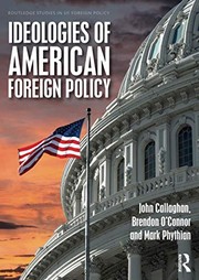 Cover of Ideologies of US Foreign Policy by Callaghan, John