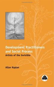 Cover of Development Practitioners And Social Process by Allan Kaplan