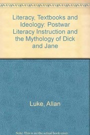 Front cover of Literacy, textbooks, and ideology by Allan Luke