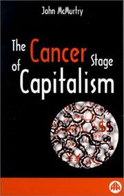 Front cover of The cancer stage of capitalism by John McMurtry