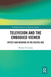 Front cover of Television and the Embodied Viewer by Marsha F. Cassidy
