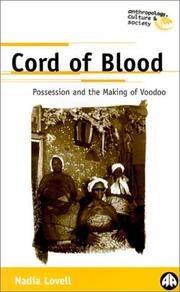 Front cover of Cord Of Blood by Nadia Lovell