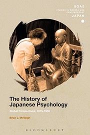 Front cover of History of Japanese Psychology by Brian J. McVeigh