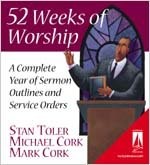 Front cover of 52 weeks of worship by Stan Toler