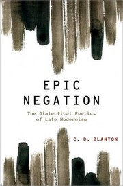 Cover of Epic Negation by C. D. Blanton