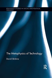 Front cover of Metaphysics of Technology by David Skrbina