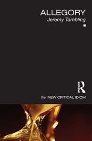 Cover of ALLEGORY by JEREMY TAMBLING