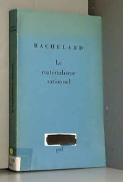 Cover of Le matérialisme rationnel by Gaston Bachelard