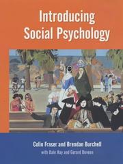 Front cover of Introducing social psychology by Colin Fraser