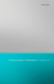 Cover of Oxford Studies in Metaethics 12 by Russ Shafer-Landau