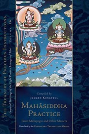 Cover of Mahasiddha Practice by Jamgon Kongtrul