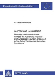 Front cover of Leerheit Und Bewusstsein by M. Sebastian Niklaus