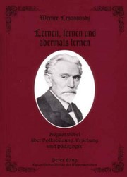 Front cover of Lernen, lernen und abermals lernen by Werner Lesanovsky