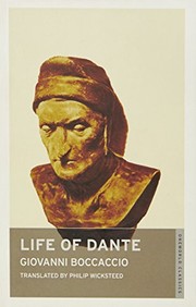 Front cover of Life of Dante by Giovanni Boccaccio