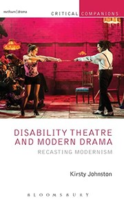 Front cover of Disability Theatre and Modern Drama by Kirsty Johnston
