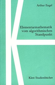Cover of Elementarmathematik vom algorithmischen Standpunkt by Arthur Engel