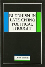Front cover of Buddhism Late Ch'ing Political Thought by Robert Joe Cutter