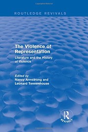 Front cover of Violence of Representation by Nancy Armstrong