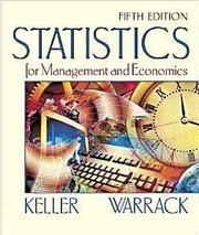 Cover of Study guide for Statistics for management and economics by Gerald Keller