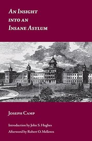 Front cover of An insight into an insane asylum by Joseph Camp