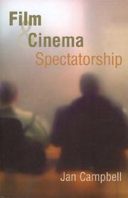 Front cover of Film and Cinema Spectatorship by Jan Campbell