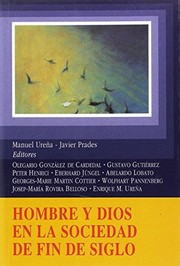 Front cover of Hombre y Dios En La Sociedad de Fin de Siglo (Coleccion del Instituto de Investigacion Sobre Liberalismo, Krausismo y Masoneria) by E. Menendez Urena