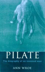 Cover of Pilate by Ann Wroe