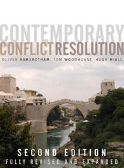 Cover of Contemporary conflict resolution by Oliver Ramsbotham