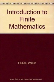 Front cover of Introduction to finite mathematics by Walter Feibes