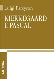Cover of Kierkegaard e Pascal by Luigi Pareyson