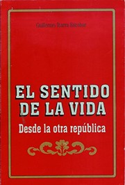 Cover of El sentido de la vida by Guillermo Ibarra Escobar