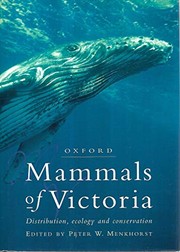 Front cover of Mammals of Victoria by P. Menkhorst