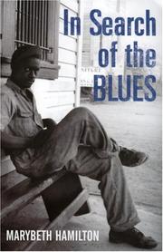 Front cover of In search of the blues by Marybeth Hamilton