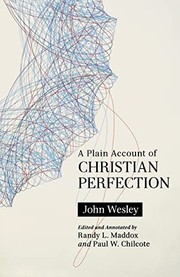 Front cover of A plain account of Christian perfection by John Wesley
